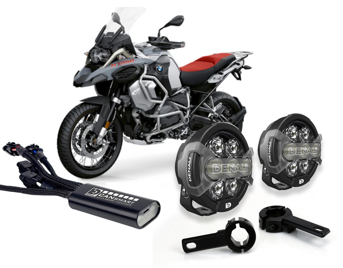 Denali D7 Pro CANsmart Bundel BMW R1250GS crashbar-montage