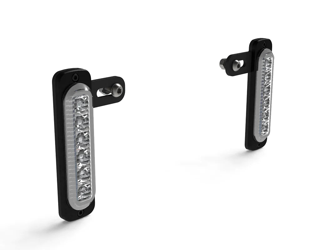 B6 Dual LED remlicht kit met nummerplaat montage - ApexMoto