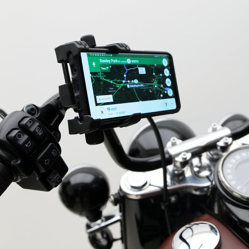 Denali CANsmart Controller accessoire-aansluiting op Harley-Davidson