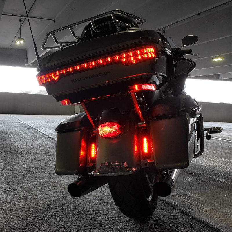 Denali CANsmart Controller remlichten op Harley-Davidson
