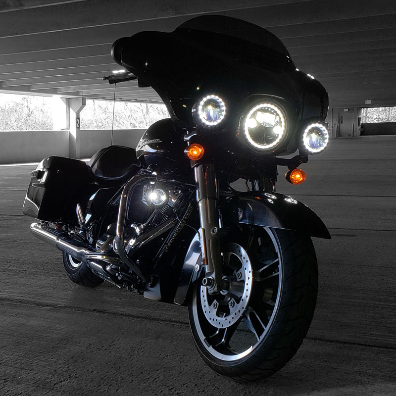 Denali CANsmart Controller LED-verlichting op Harley-Davidson