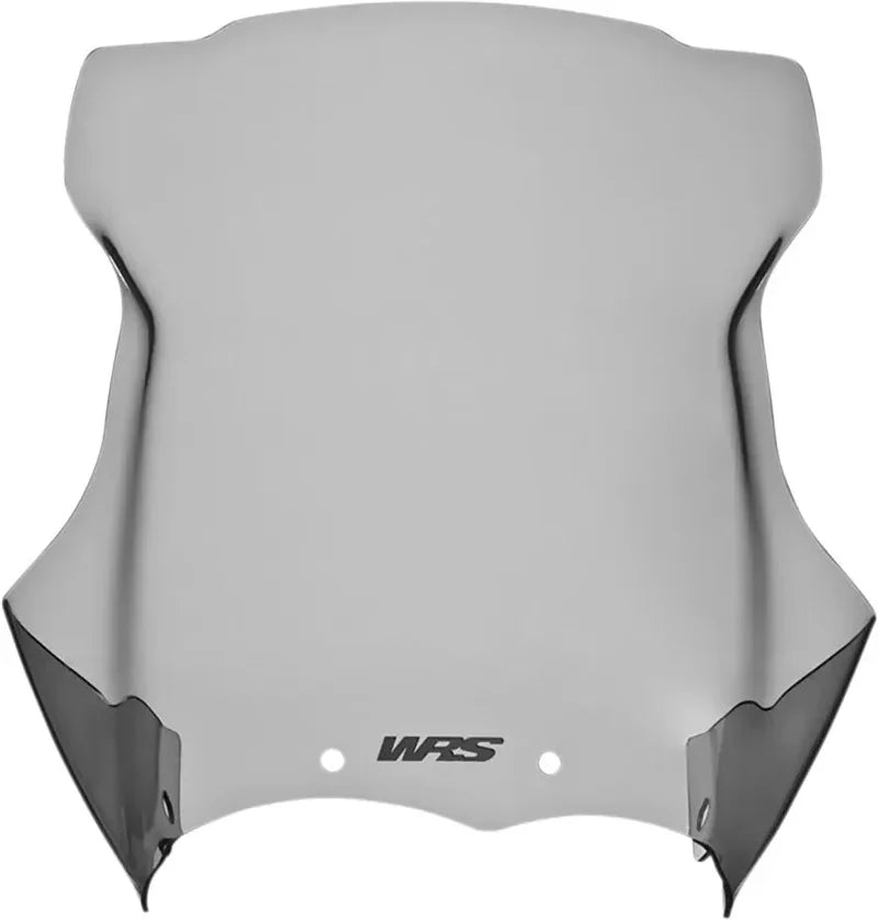WRS Intermedio windscherm for BMW R 1200 GS and GSA 2004-2014, motorcycle windscreen in black with mounting hardware