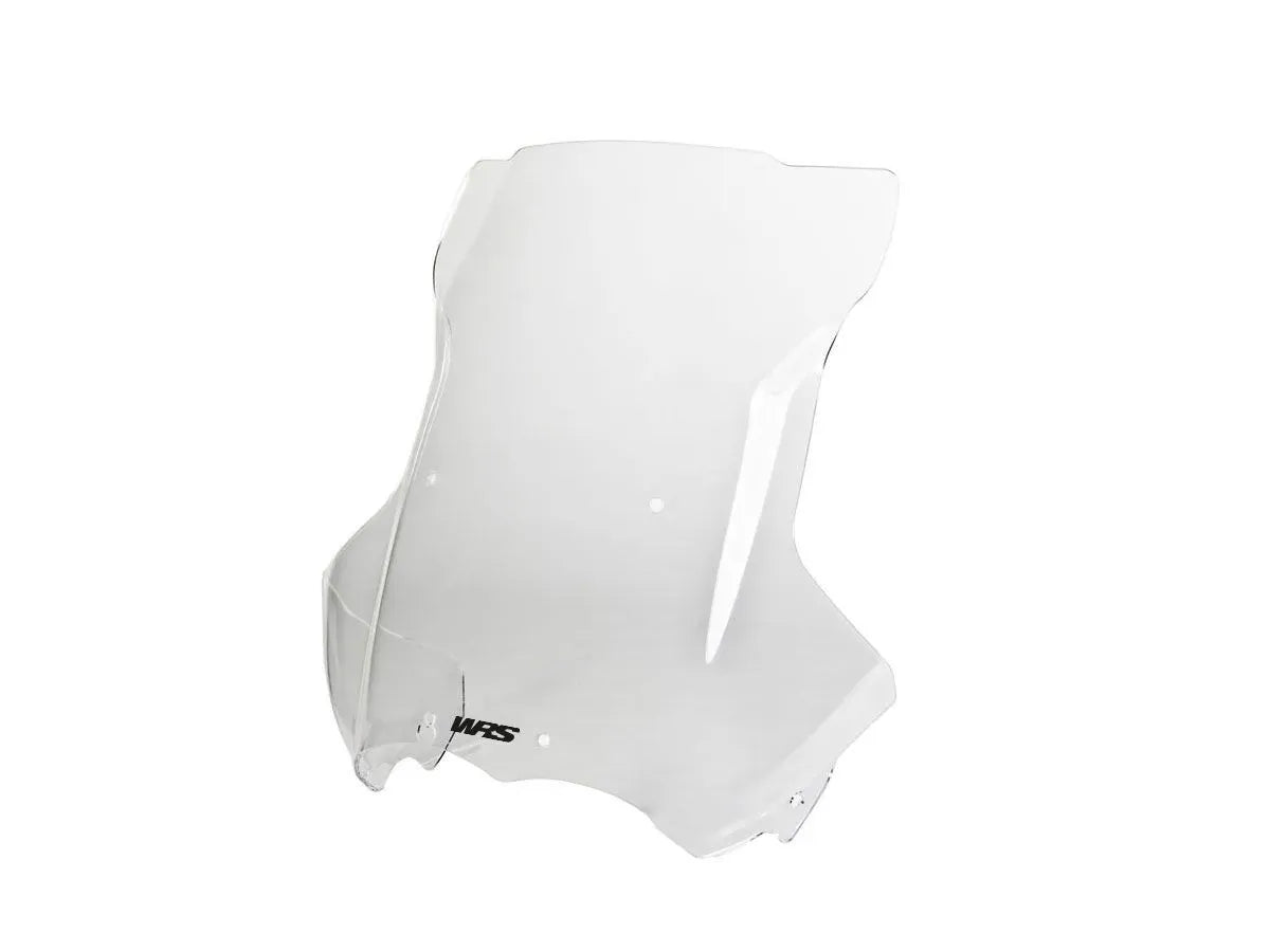 WRS Touring windscherm for BMW R 1200 GS and GSA 04-14, motorcycle windscreen with clear protection and aerodynamic design.