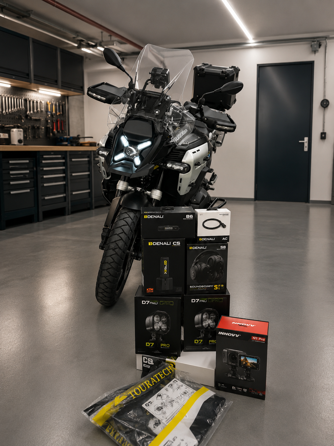 Wat kost het om je motor te voorzien van LED-verlichting? (incl. inbouw)
