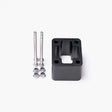 Chigee BMW R1200/R1250 RT mounting adapter showing the sturdy metal construction and fitting components for installation.