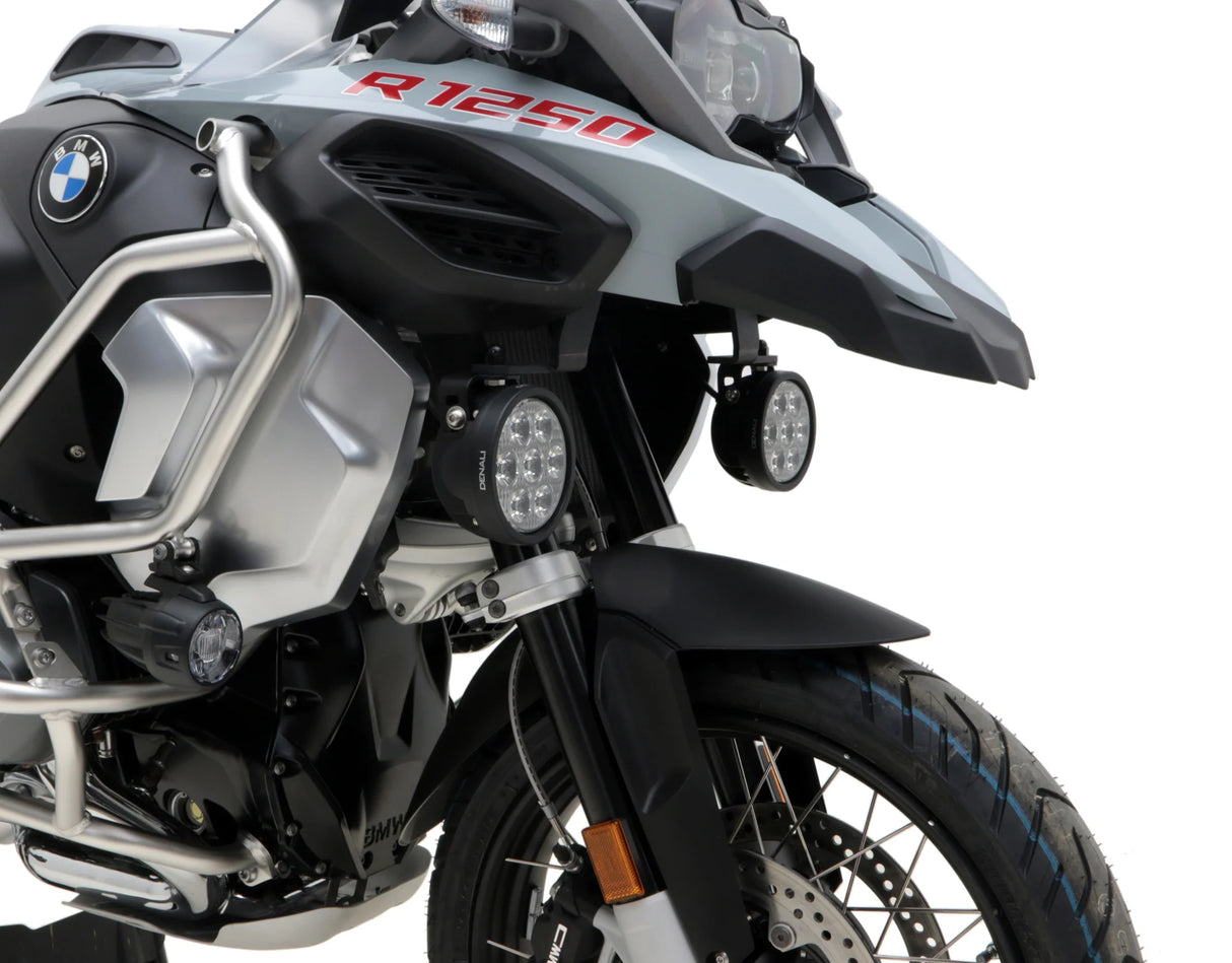 Denali Light Mount - BMW R1250GS Adventure '19-'23 & R1200GS Adventure '14-'18 - ApexMoto