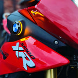 Led embleem knipperlichten met witte dagrijverlichting (DRL) voor BMW - ApexMoto