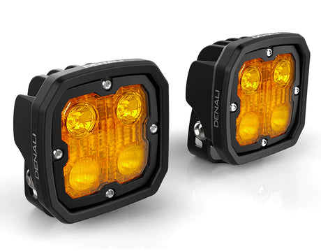 Denali TriOptic Lens kit voor D4 lampen - Geel - ApexMoto