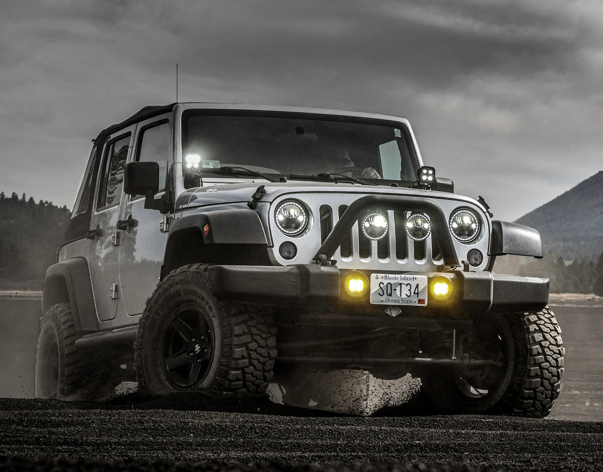 Denali Lens Kit voor D3 Mistlampen - Oranje - ApexMoto