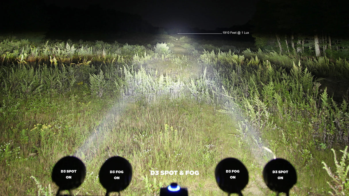 Denali D3 Mistlamp met DataDim™ Technology - ApexMoto