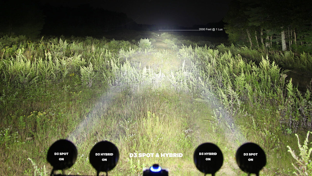 Denali D3 rijverlichting met DataDim™ Technology - ApexMoto