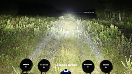 Denali D3 rijverlichting met DataDim™ Technology - ApexMoto