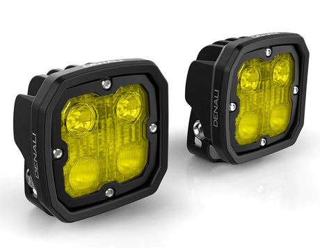 Denali TriOptic Lens kit voor D4 lampen - Geel - ApexMoto