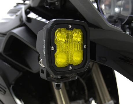 Denali TriOptic Lens kit voor D4 lampen - Geel - ApexMoto