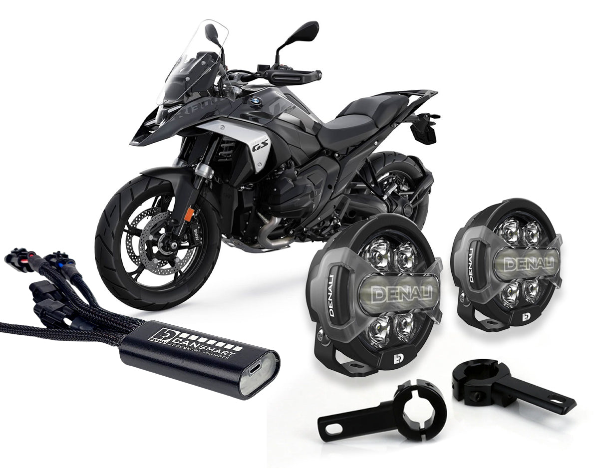 Denali D7 Pro CANsmart Bundel BMW R1300GS crashbar-montage