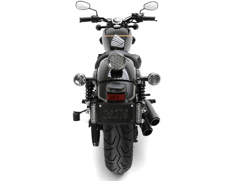 B6 Dual LED remlicht kit met nummerplaat montage - ApexMoto