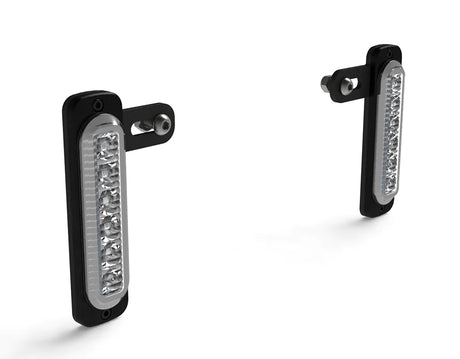 Dagrijverlichting Kit met offset mount - Wit of Oranje - ApexMoto