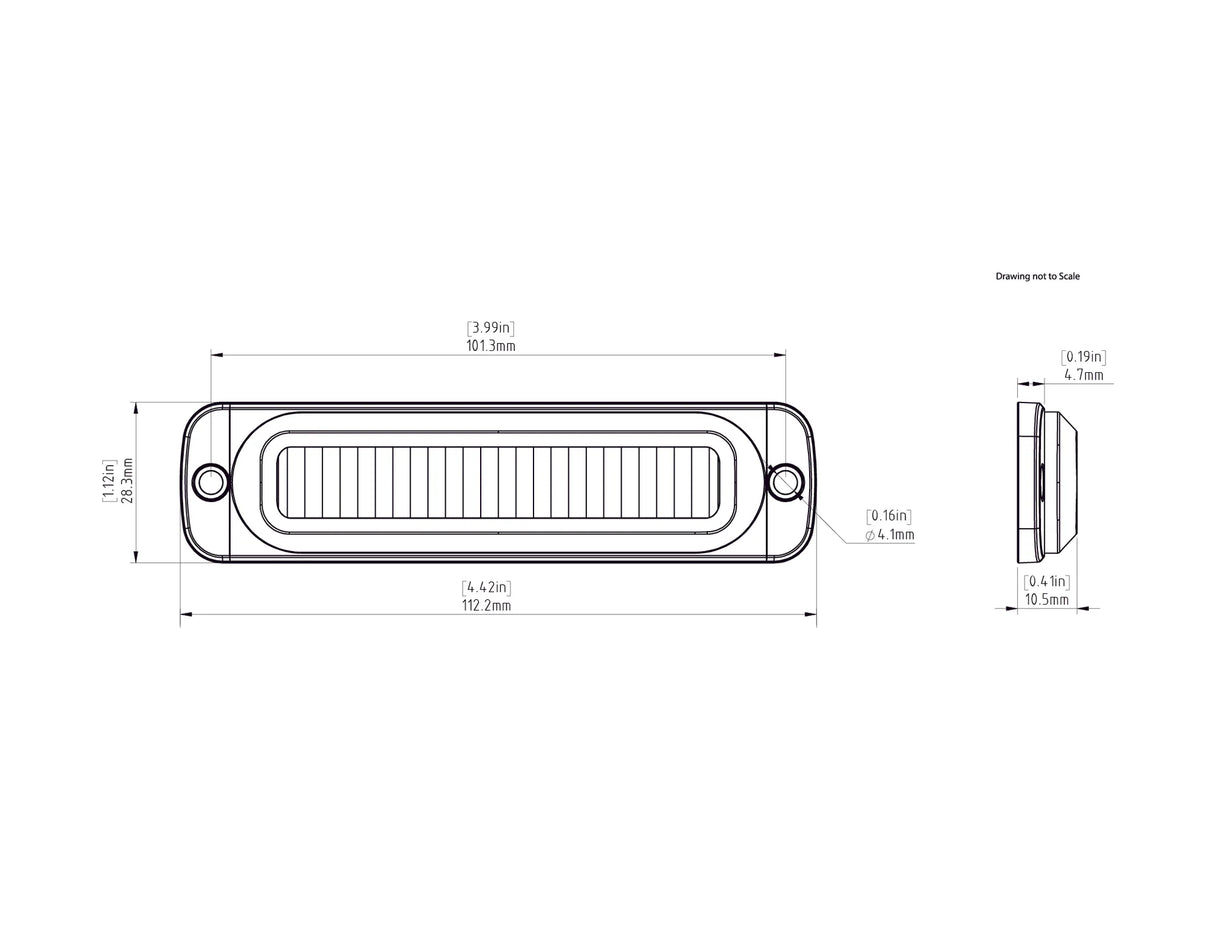 B6 LED remlicht met dagrijverlichting voor universeel gebruik - ApexMoto