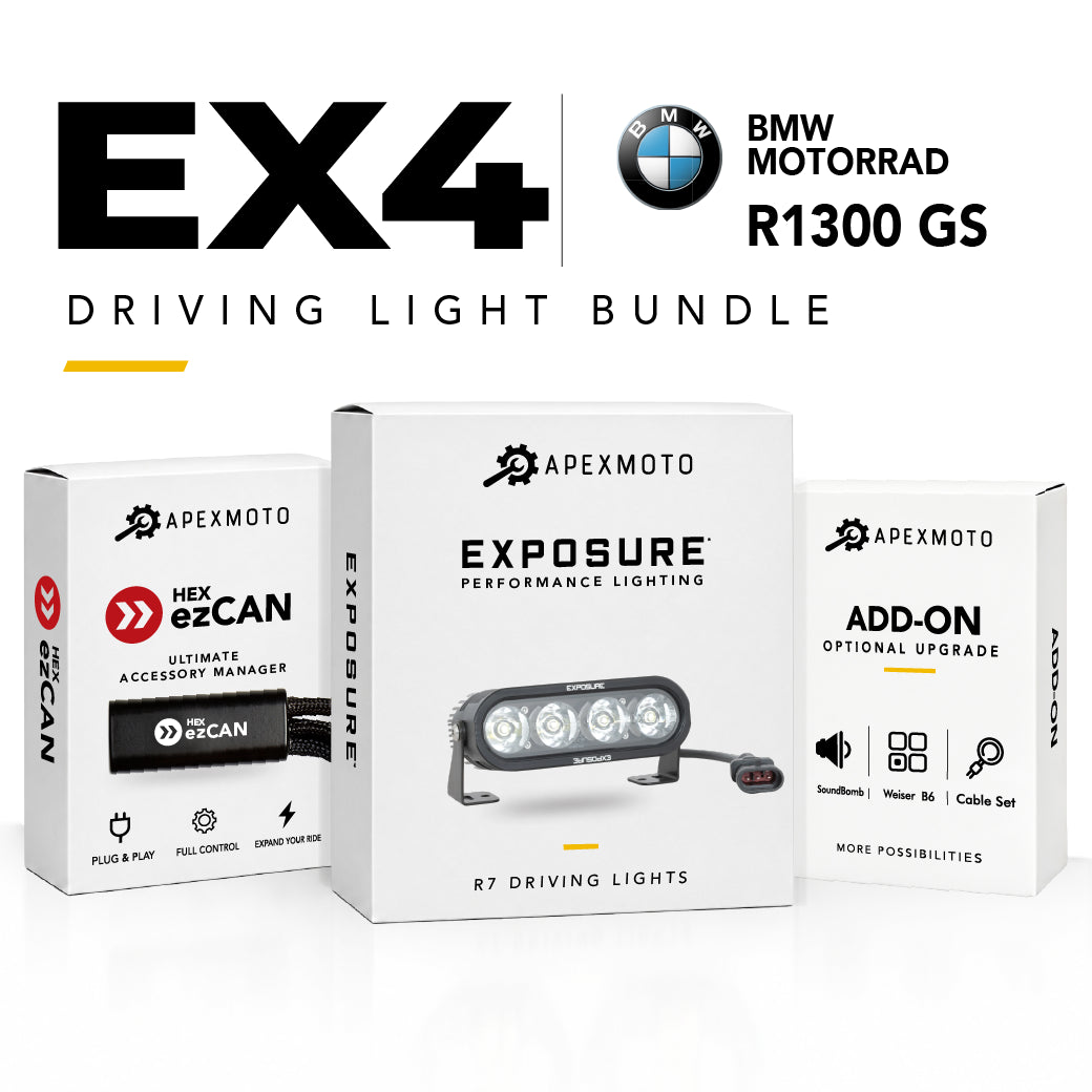 Exposure EX4 Bundel - R1300 GS