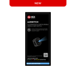 Blue HEX ezSWITCH remote control by Hex Innovate, compact and ergonomic for easy wireless operation.