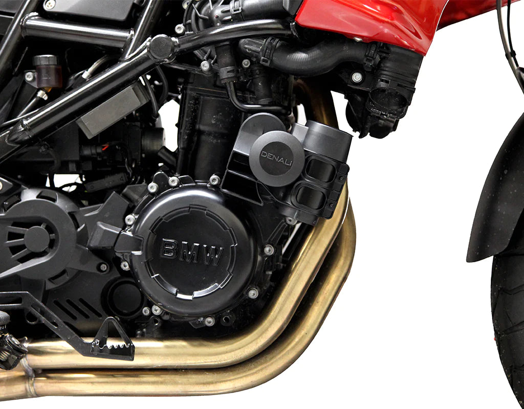 Denali Soundbomb montage beugels BMW F800GS '08-'18 en F700GS '13- '18 - ApexMoto