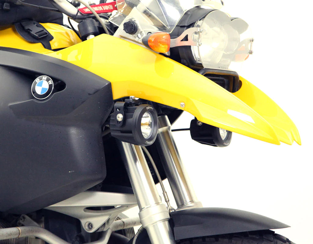 Denali Light Mount - BMW R1200GS '04-'12 & R1200GSA '05-'13 - ApexMoto