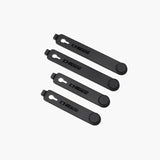 Chigee silicone cable management set with reusable quick-release wire organizers for neat, secure cable organization.