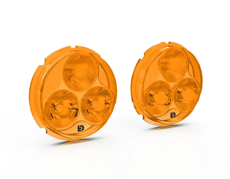 Denali TriOptic Lens Kit voor D3 Rijverlichting - Geel - ApexMoto