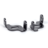 Hex Innovate BMW Type 1 mounting bracket for BMW R 1300 GS, shown in black, designed for secure installation of lighting.