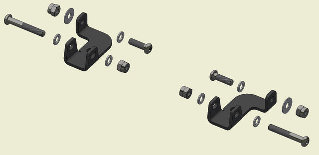 A Bike Thing Light Mounting Adapter voor BMW R1300GS