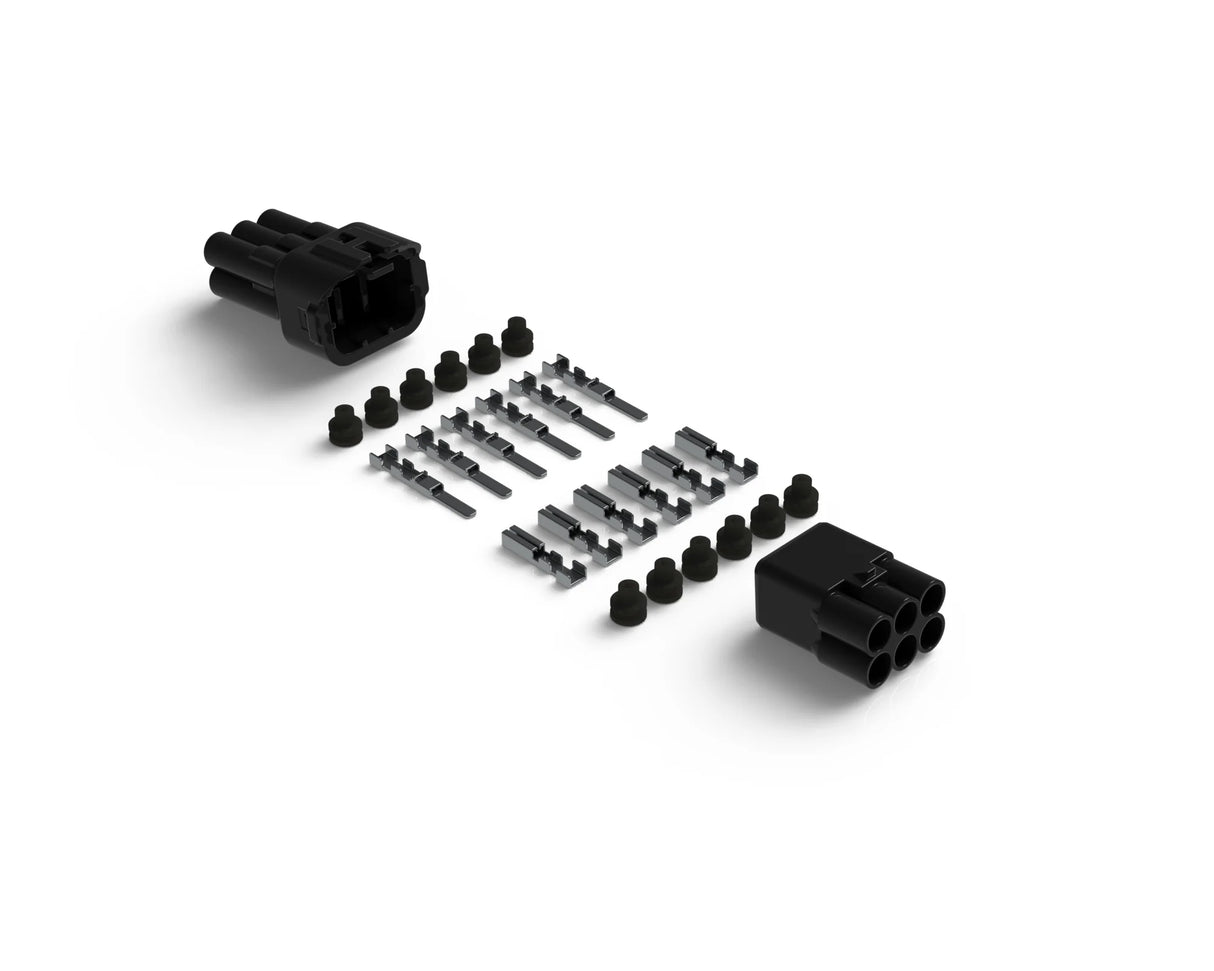 Waterdichte connector - MT Series 6-Pins - ApexMoto
