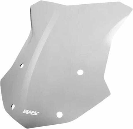WRS Sport windscherm for BMW R1200GS and R1250GS Adventure, aerodynamic motorcycle windscreen in black.