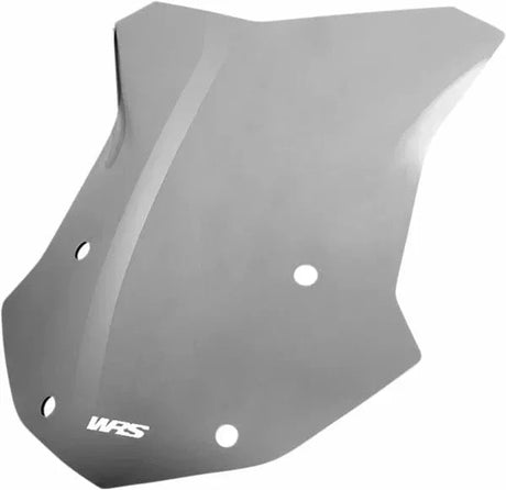 WRS Sport windscherm for BMW R1200GS and R1250GS Adventure, aerodynamic motorcycle windscreen in black.