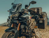 Denali CANsmart Gen 2 device for Honda Africa Twin 1100 motorcycle, used for electronic control and accessories management.