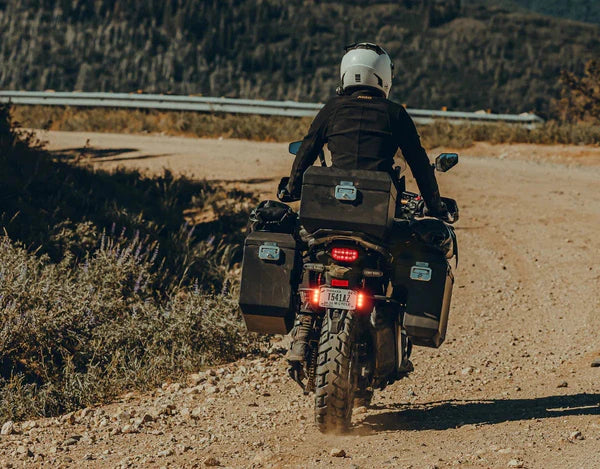 Denali CANsmart Gen 2 module for Honda Africa Twin 1100 motorcycle, used for advanced electrical control and customization.