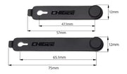 Chigee silicone kabelbeheerset with multiple cable management accessories in various sizes for organized wiring.
