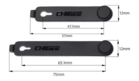 Chigee silicone kabelbeheerset with multiple cable management accessories in various sizes for organized wiring.
