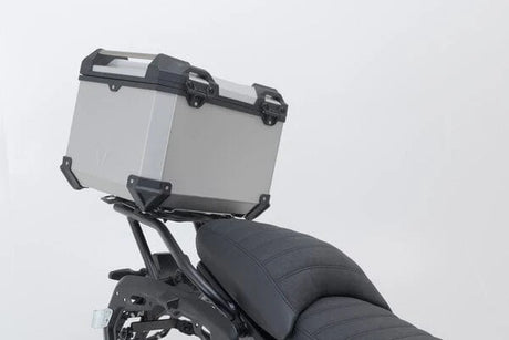 SW-Motech Trax Adventure kofferset for BMW R1300GS Adventure motorcycle, durable luggage with secure straps and robust design.