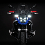WeiserCAN EXT-CAN LED multifunctional turn signal light showing the front view with bright LED indicators.