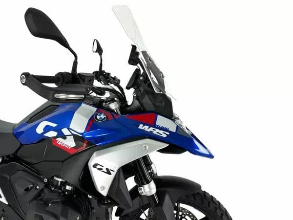 WRS Caponord plus windscherm for BMW R1300GS, transparent or smoked, motorcycle windscreen with protective shield