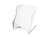 WRS Intermedio windscherm for BMW R 1200 GS and GSA 2004-2014, motorcycle windscreen mounted on bike with clear protective surface.