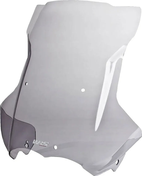 WRS Touring windscreen for BMW R 1200 GS and GSA 04-14, motorcycle windscreen with aerodynamic design.